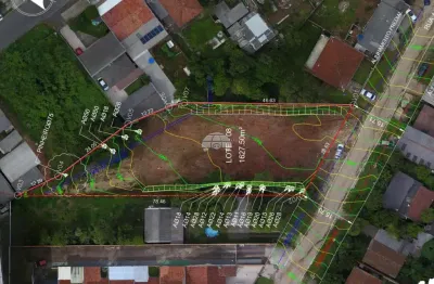 Terreno à venda na rua alexandre guebur, 125, são gabriel, colombo, 1521 m2 por r$ 1.355.000