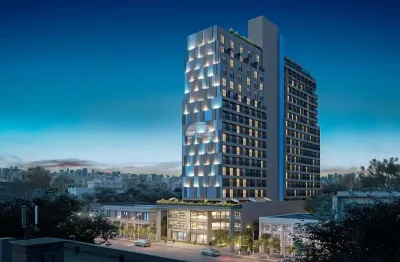 Kitnet / stúdio à venda na avenida república argentina, 2195, portão, curitiba, 16 m2 por r$ 350.000