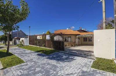 Casa com 4 quartos à venda na rua emile zola, 151, lindóia, curitiba, 252 m2 por r$ 1.300.000