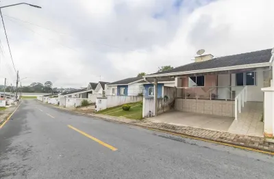 Casa em condomínio fechado com 3 quartos à venda na rua lótus, 520, campina da barra, araucária, 105 m2 por r$ 300.000
