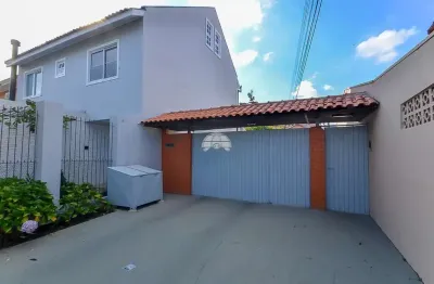 Casa em condomínio fechado com 3 quartos à venda na rua tito calderari, 266, campina do siqueira, curitiba, 61 m2 por r$ 375.000