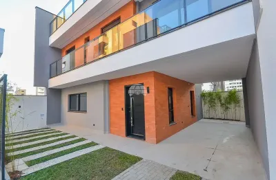 Casa em condomínio fechado com 3 quartos à venda na rua parintins, 338, vila izabel, curitiba, 213 m2 por r$ 1.590.000