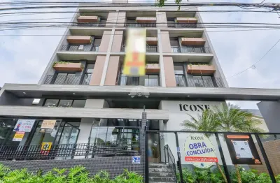 Apartamento com 1 quarto à venda na rua fernandes de barros, 1269, alto da rua xv, curitiba, 31 m2 por r$ 429.973