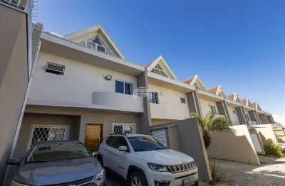 Casa em condomínio fechado com 3 quartos à venda na rua professor elevir dionysio, 325, fazendinha, curitiba, 126 m2 por r$ 700.000