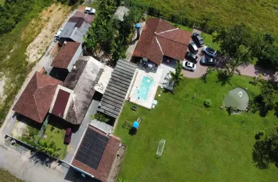 Chácara / sítio com 7 quartos à venda na estrada do palmital, s/n, palmital, garuva, 300 m2 por r$ 980.000
