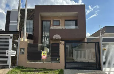 Casa com 3 quartos à venda na rua jaraguá, 205, morro alto, guarapuava, 150 m2 por r$ 750.000