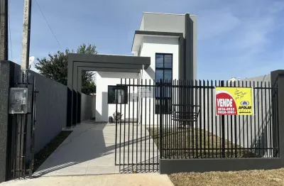Casa com 3 quartos à venda na rua joão lopes dos santos, 207, vila bela, guarapuava, 81 m2 por r$ 490.000