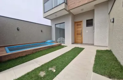 Casa com 3 quartos à venda na rua mauro paciornick, 510, balneário eliane, guaratuba, 96 m2 por r$ 549.990