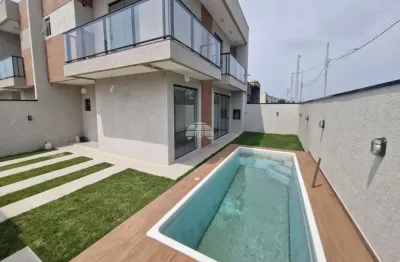 Casa com 3 quartos à venda na rua mauro paciornick, 510, balneário eliane, guaratuba, 121 m2 por r$ 754.980