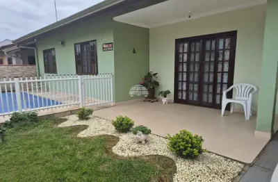 Casa com 3 quartos à venda na rua tenente eduardo neumann, 272, nereidas, guaratuba, 99 m2 por r$ 550.000