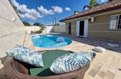 Casa com 4 quartos à venda na avenida alvorada do sul, 489, coroados, guaratuba, 271 m2 por r$ 699.000