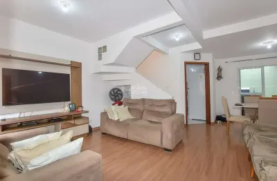 Casa em condomínio fechado com 3 quartos à venda na rua joão batista zagonel passos, 455, xaxim, curitiba, 95 m2 por r$ 499.000