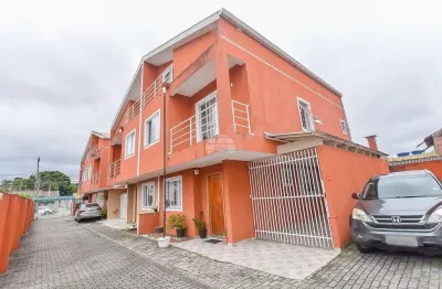Casa em condomínio fechado com 3 quartos à venda na rua paulo setúbal, 1855, boqueirão, curitiba, 116 m2 por r$ 490.000