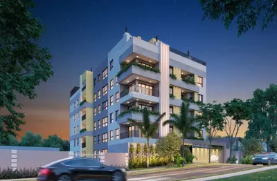 Apartamento com 3 quartos à venda na rua joaquim nabuco, 495, tingui, curitiba, 25 m2 por r$ 280.900