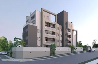 Apartamento com 3 quartos à venda na rua irmã flávia borlet, 391, hauer, curitiba, 57 m2 por r$ 431.345