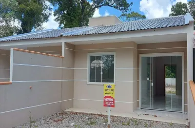 Casa com 2 quartos à venda na rua ymyra, 1463, brandalize, itapoá, 56 m2 por r$ 259.000
