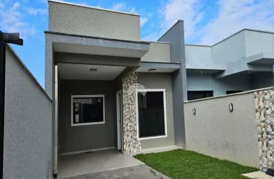 Casa com 3 quartos à venda na rua 1600, 433, balneário estrelas, itapoá, 84 m2 por r$ 490.000