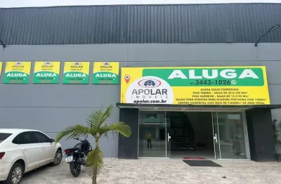 Sala comercial para alugar na avenida celsoramos, 2945, itapema do norte, itapoá, 26 m2 por r$ 1.596