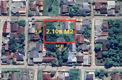 Terreno à venda na rua do peixe, 977, itapema do norte, itapoá por r$ 1.400.000