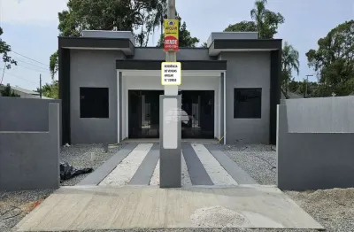 Casa com 2 quartos à venda na rua paiagua, 333 2, alvorada, itapoá, 55 m2 por r$ 320.000