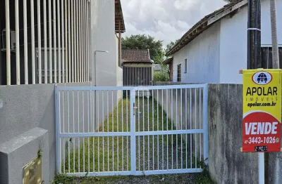 Casa com 2 quartos à venda na rua cavalo marinho, 912-1, jardim verdes mares, itapoá, 88 m2 por r$ 265.000