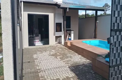 Casa com 2 quartos à venda na rua 510 - álamo, 1233, rainha do mar, itapoá, 63 m2 por r$ 340.000