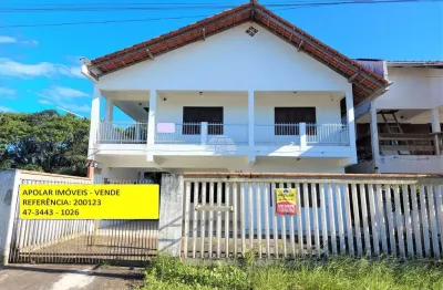 Casa com 5 quartos à venda na rua joão horácio vieira, 215, centro, itapoá, 145 m2 por r$ 530.000