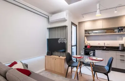 Kitnet / stúdio à venda na rua reinaldino schaffenberg de quadros, 201, alto da rua xv, curitiba, 26 m2 por r$ 420.000