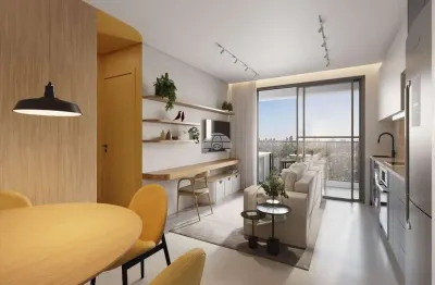 Apartamento com 1 quarto à venda na rua eponino macuco, 176, capão raso, curitiba, 27 m2 por r$ 274.900