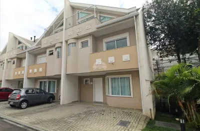Casa em condomínio fechado com 4 quartos à venda na rua francisco castellano, 105, jardim das américas, curitiba, 200 m2 por r$ 1.140.000