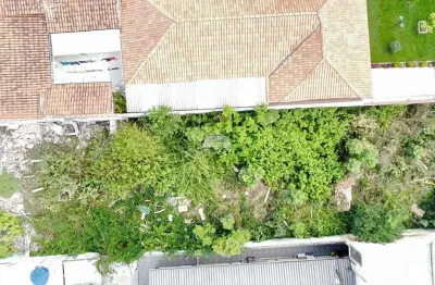 Terreno à venda na rua tinguaçu, 48, cajuru, curitiba, 370 m2 por r$ 450.000