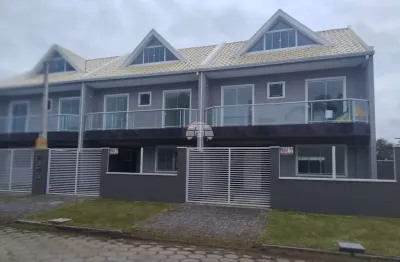 Casa em condomínio fechado com 3 quartos à venda na rua sereia, 945, shangri-lá, pontal do paraná, 115 m2 por r$ 590.000