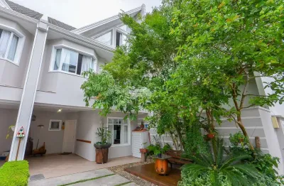 Casa em condomínio fechado com 4 quartos à venda na rua bandeirantes dias cortes, 201, jardim social, curitiba, 176 m2 por r$ 1.200.000