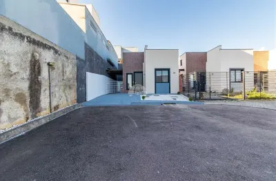 Casa em condomínio fechado com 3 quartos à venda na rua joão walci ebert, 167, porto das laranjeiras, araucária, 48 m2 por r$ 309.900