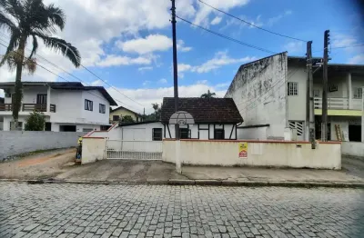 Terreno à venda na rua presidente nilo peçanha, 482, floresta, joinville, 203 m2 por r$ 480.000