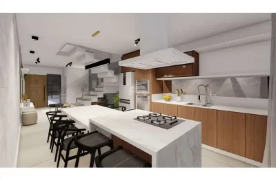 Casa em condomínio fechado com 2 quartos à venda na rua austergilio de menezes, 179, boa vista, joinville, 87 m2 por r$ 643.443