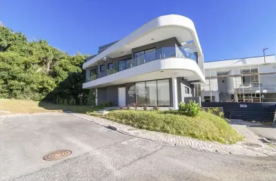 Casa em condomínio fechado com 3 quartos à venda na rua luiz tramontin, 1651, campo comprido, curitiba, 396 m2 por r$ 2.790.000