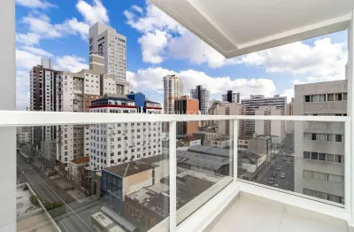Apartamento com 1 quarto à venda na rua lourenço pinto, 117, centro, curitiba, 27 m2 por r$ 435.000