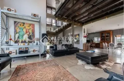 Casa em condomínio fechado com 4 quartos à venda na rua bertha loforte gonçalves, 80, vila nova, porto alegre, 500 m2 por r$ 3.500.000