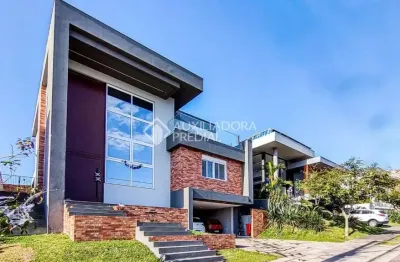 Casa em condomínio fechado com 3 quartos à venda na estrada das três meninas, 1501, vila nova, porto alegre, 287 m2 por r$ 2.800.000