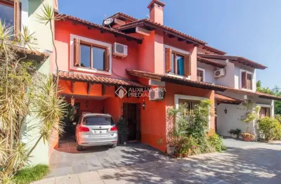 Casa em condomínio fechado com 3 quartos à venda na rua conselheiro xavier da costa, 3377, ipanema, porto alegre, 178 m2 por r$ 735.000