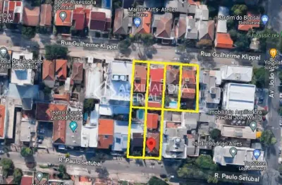 Terreno à venda na rua guilherme klippel, 48, passo da areia, porto alegre, 1980 m2 por r$ 9.130.000