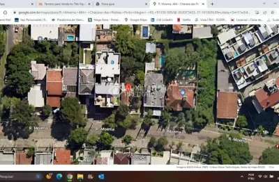 Terreno comercial à venda na avenida moema, 484, chácara das pedras, porto alegre, 528 m2 por r$ 800.000