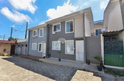 Casa em condomínio fechado com 3 quartos à venda na rua general pedro labatut, 121, portão, curitiba, 85 m2 por r$ 450.000