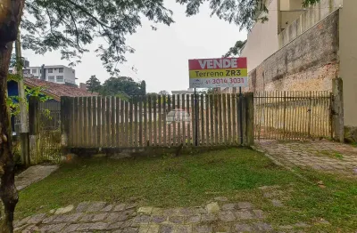 Terreno à venda na rua raquel prado, 154, mercês, curitiba por r$ 980.000