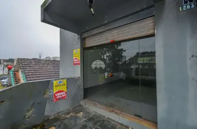 Ponto comercial à venda na rua jacarezinho, 1273, mercês, curitiba, 46 m2 por r$ 195.000