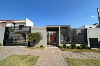 Casa com 3 quartos à venda na rua antonio cesa, 284, industrial, pato branco, 270 m2 por r$ 1.770.000