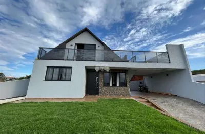 Casa com 3 quartos à venda na rua ernesto ruchil, 105, fraron, pato branco, 203 m2 por r$ 900.000