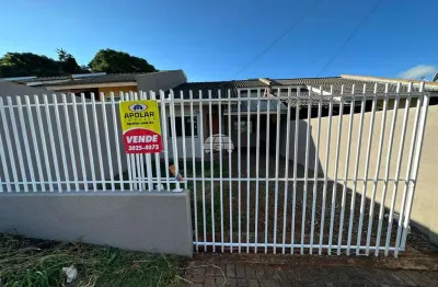 Casa com 3 quartos à venda na rua rosina ortolan, 558, fraron, pato branco, 57 m2 por r$ 315.000