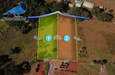 Chácara / sítio à venda na rua claudinei celso bussolaro, 00, gralha azul, pato branco, 3370 m2 por r$ 337.000